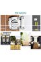GZGXKJ 1 Piece Silver Zinc Alloy Bathroom Latch Turning Bolt Gate Latch Door Lock - 7