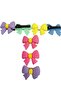 Colorful Ribbon Patterned Hair Clip 1 Piece (10550) - 5