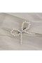 Complete Your Elegance with the Elegant White Pearl Bow Women's Buckle
