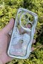 Xiaomi Redmi Note 13 4g Case Silver Stone Anti-Knock Silicone Cover - 2