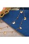 Stylish and Elegant 2-Piece Butterfly Women's Necklace - 2