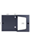 5606 Box File, A4 Size, 55mm Spine, Grey PP – Ideal for Archive Storage and Office Use - 3