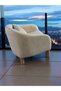 4-Piece 18 cm Oval Wooden Leg Bohemian Style Sofa Leg Base Leg Tv Unit Leg 3301000000889 - 3
