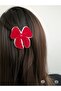 Velvet Red Bow Buckle Birthday and Gift and Accessory