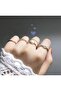 Set of 5 Stone Heart Rings to Complete Your Elegance - 4