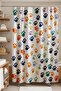 Bathroom Curtain, Colorful Paws Patterned Shower Curtain, Bathtub Curtain 175X200Cm - 3