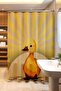 Bathroom Curtain, Yellow Duck Pattern Shower Curtain, Bathtub Curtain 175X200Cm - 2