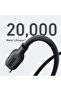 Type C to type C Cable A80F2H11 Black tra-Soft Fast Charging Cable in Black - 4