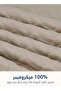 طقم أغطية سرير من الألياف الدقيقة يناسب سريرًا بحجم كوين 160 × 200 سم، طقم لحاف مضغوط من 3 قطع بحجم كوين - 4