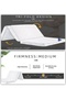 Sleep EZ Heavy Duty Double Medical Floral White Quilted Portable Tri-Folding Mattress with Pillow - 3