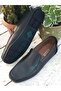 15006 Bravelli Men's Genuine Leather Laser Loafer Casual Shoes - 8