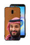 غطاء حماية لهاتف سامسونج جالكسي جيه 6 بلس - محمد بن سلمان