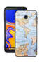 Samsung Galaxy J4 Core Protective Case Cover World Map