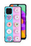 Samsung Galaxy M22 Protective Case Cover Heather Donuts
