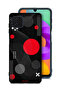 Samsung Galaxy M32 4G Protective Case Cover Round And Cross Shape Pattern