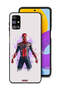 Samsung Galaxy M31s Protective Case Cover Iron Spider Artwork