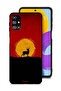 Samsung Galaxy M31s Protective Case Cover Deer And Moon Artwork