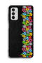 Samsung Galaxy M52 5G Protective Case Cover Flowers Line - 2