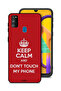 Samsung Galaxy M30s Protective Case Cover Keep Calm And Dont Touch My Phone
