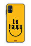 Samsung Galaxy M51 Protective Case Cover Be Happy - 2