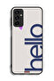 Samsung Galaxy M23 Protective Case Cover Hello - 2