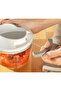 Roni Drawstring Hand Rondo – Press Mechanism, Stainless Triple Blade, 700ml Chopper Rondo with Chamber - 3