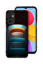 Samsung Galaxy M13 Protective Case Cover Rings Art Pattern
