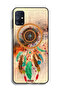 Samsung Galaxy M51 Protective Case Cover Mandala Hanging Feathers - 2