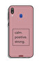Samsung Galaxy M20 Protective Case Cover Calm Positive Strong - 2