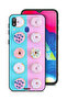 Samsung Galaxy M20 Protective Case Cover Heather Donuts