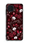 Samsung Galaxy M22 Protective Case Cover Small Flowers And Tropical Leaves - 2