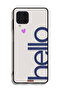 Samsung Galaxy M22 Protective Case Cover Hello - 2