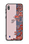 Samsung Galaxy M10 Protective Case Cover Tree Leaves And Flowers Art - 2