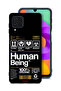 Samsung Galaxy M22 Protective Case Cover Human Being Sticker