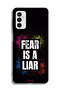Samsung Galaxy M52 5G Protective Case Cover Fear Is A Liar - 2
