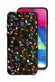 Samsung Galaxy M20 Protective Case Cover Music Fabric Pattern