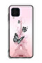 Samsung Galaxy M22 Protective Case Cover Butterflies On Eiffel Tower - 2