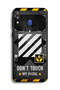 Samsung Galaxy M20 Protective Case Cover Do Not Touch My Phone - 2