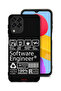 غطاء حماية لهاتف Samsung Galaxy M33، ملصق مهندس برمجيات