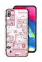 Samsung Galaxy M10 Protective Case Cover Get Rich Study Hard