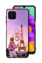 Samsung Galaxy M32 4G Protective Case Cover Girl Holding Balloons
