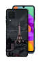 Samsung Galaxy M22 Protective Case Cover Eiffel Tower In Night