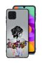 Samsung Galaxy M32 4G Protective Case Cover Butterflies And Girl Abstract Art