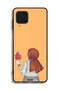 Samsung Galaxy M22 Protective Case Cover Holding Leaf - 2