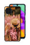 Samsung Galaxy M32 4G Protective Case Cover Hat Girl In Flowers