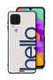 Samsung Galaxy M22 Protective Case Cover Hello
