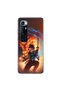 Xiaomi Mi 10 Pro Compatible Transparent Case with Demon Slayer 1 Design