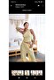 Yellow Color Extra Stretchy Wrinkle Fabric Waist Elastic Trousers - 5