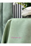 Atina Green Heavy Weight Background Curtain 1X3 Tight Pile [Single Wing] Ironing Is Not Asked Suitable for Any Room - 7