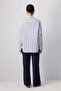DOMINANT COLLAR STRIPED SHIRT - 3